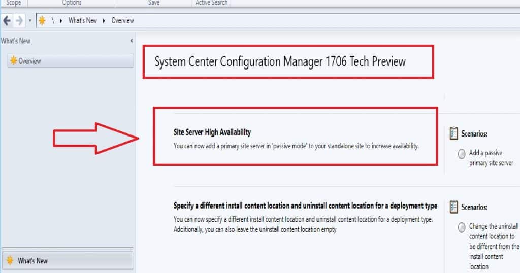 SCCM CB Passive Primary Server Install SCCM CB Preview 1706 Upgrade New Capabilities Overview Video Configuration Manager MEMCM