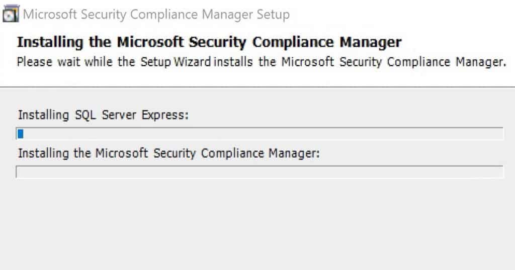Security Compliance Manager SCM Installation Video Configuration Manager 12 Security Compliance Manager SCM Installation Video Configuration Manager - Fig.1
