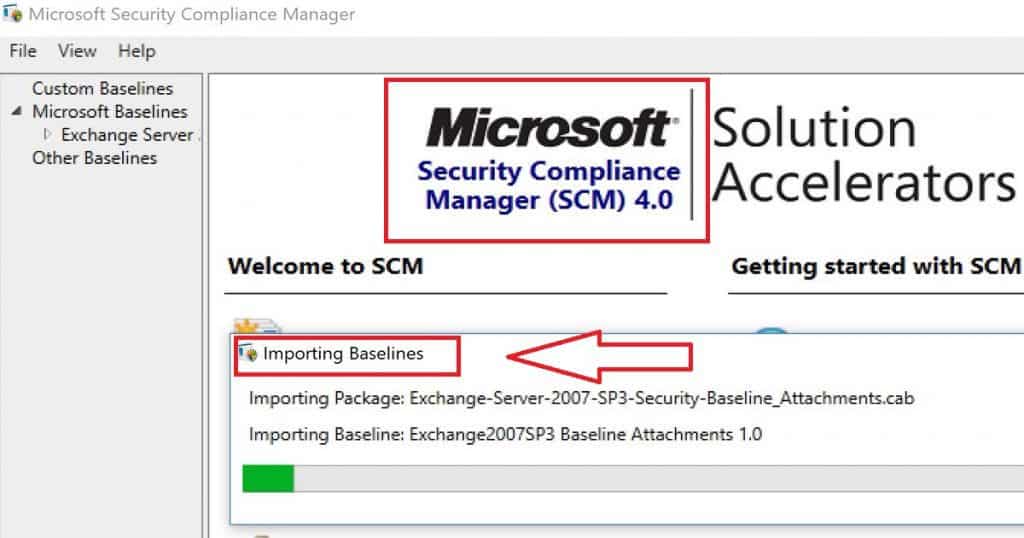 Security Compliance Manager SCM Installation Video Configuration Manager 13 Security Compliance Manager SCM Installation Video Configuration Manager - Fig.2