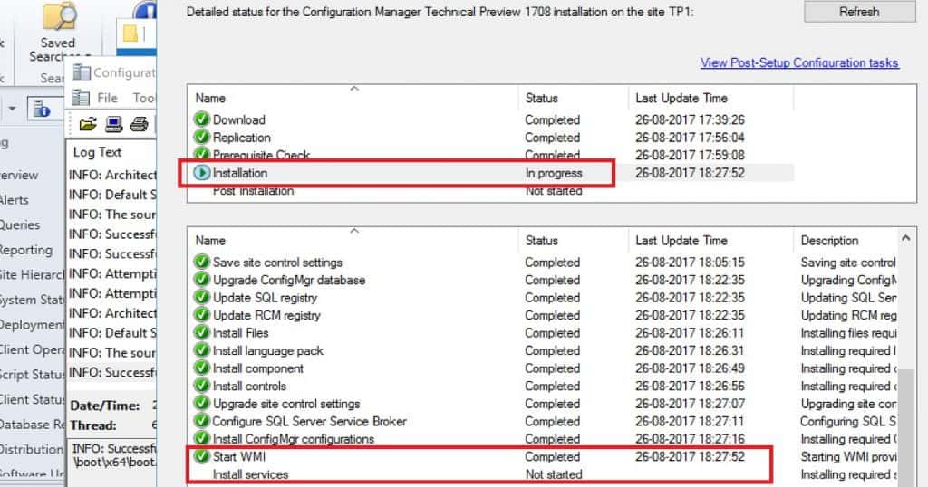 SCCM CB 1708 Preview Upgrade Video Guide SCCM CB 1708 Preview Upgrade Video Guide New Features Configuration Manager ConfigMgr