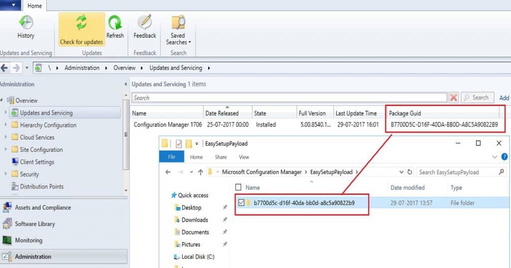 SCCM CB 1706 hotfix KB 4039380