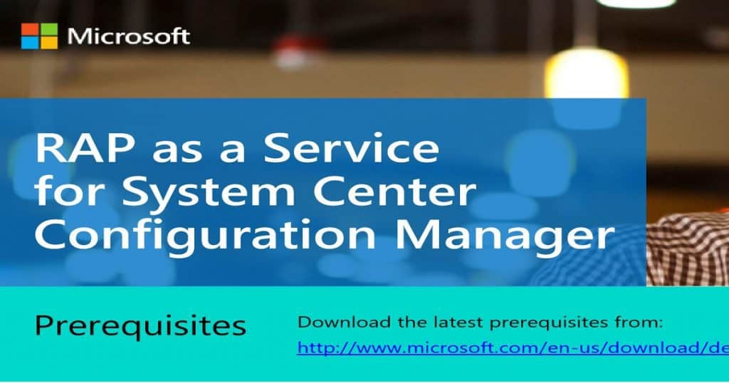 SCCM Microsoft RAP Real-World Tips for IT Pros - Fig.1
