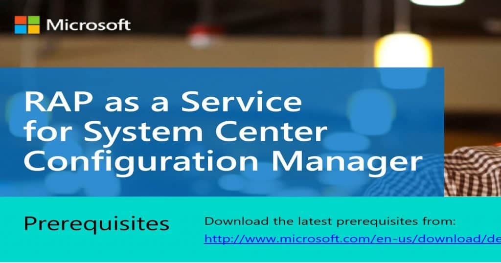 SCCM MS RAP Real-World Tips SCCM Microsoft RAP Real-World Tips for IT Pros Configuration Manager | Endpoint Manager MEMCM
