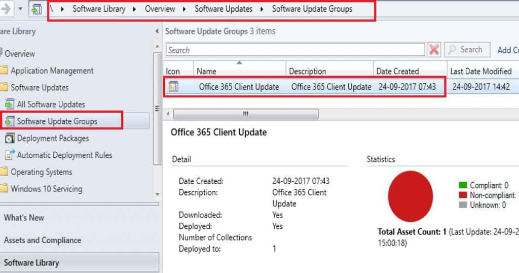 How to Deploy and Install Office 365 Software Updates with SCCM CB ADR