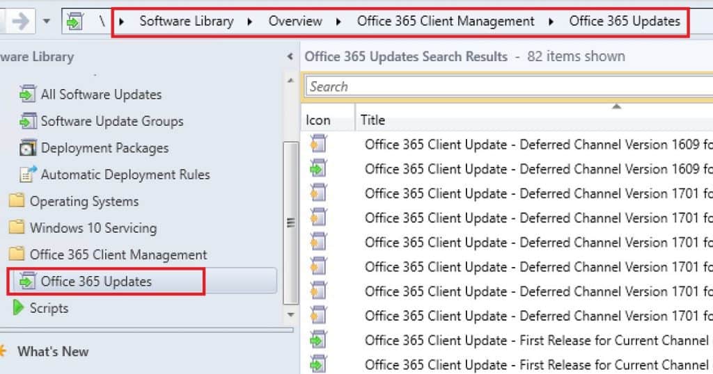 How to Deploy and Install Office 365 ProPlus Updates with SCCM CB ADR