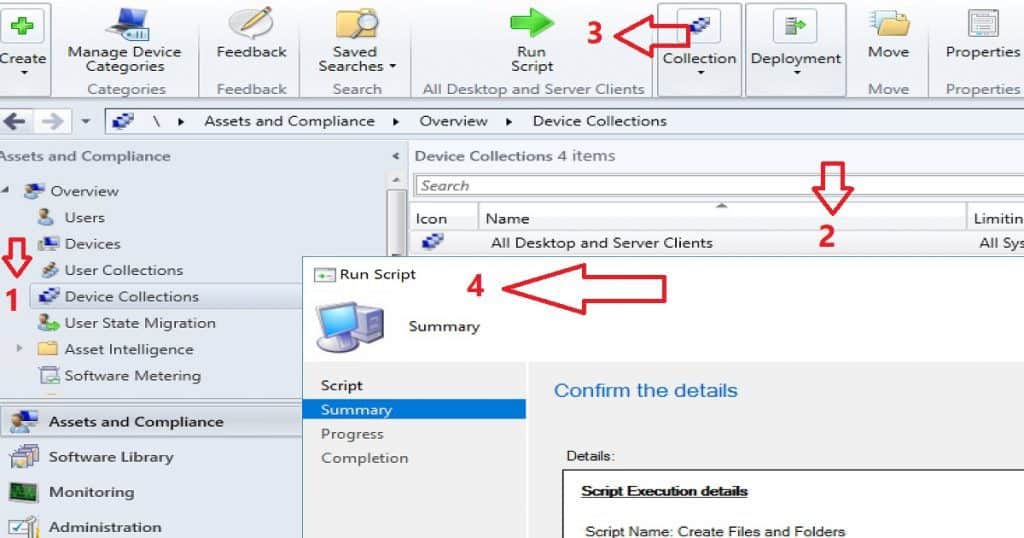 SCCM CB Run PowerShell Script Directly from Collection Configuration Manager ConfigMgr