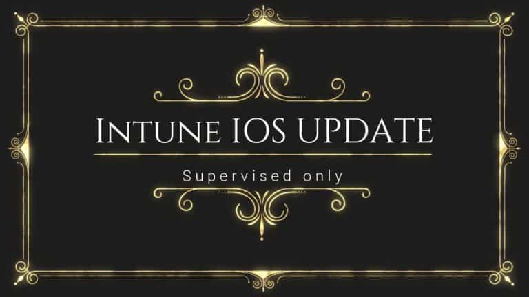 How to Schedule iOS Automatic Updates Using Intune Policies 2