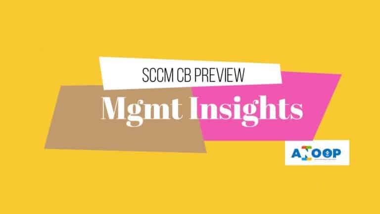 SCCM Management Insights Configuration Manager ConfigMgr Details 11