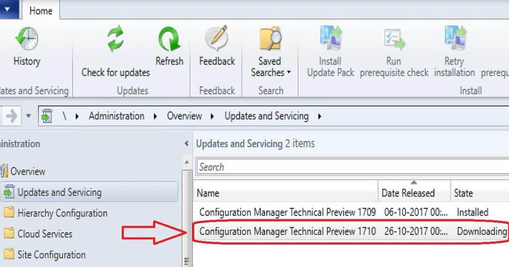 Download SCCM ConfigMgr PREVIEW Version Configuration Manager ConfigMgr - Download SCCM ConfigMgr 1710 PREVIEW Version