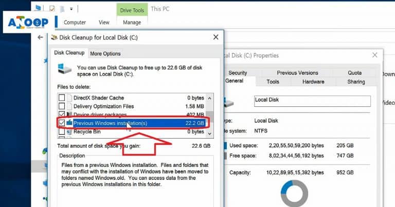 How To Remove Windows Old Folder From C Drive