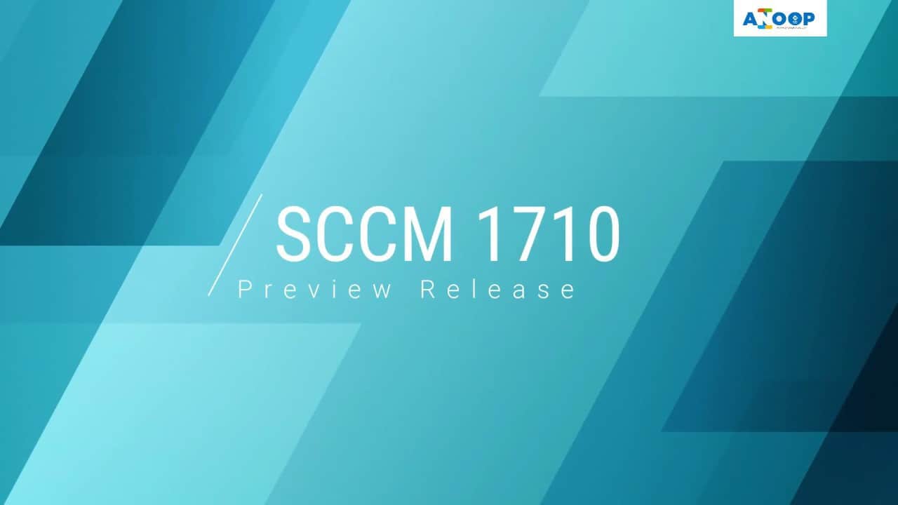 Download SCCM ConfigMgr PREVIEW Version Configuration Manager ConfigMgr 1