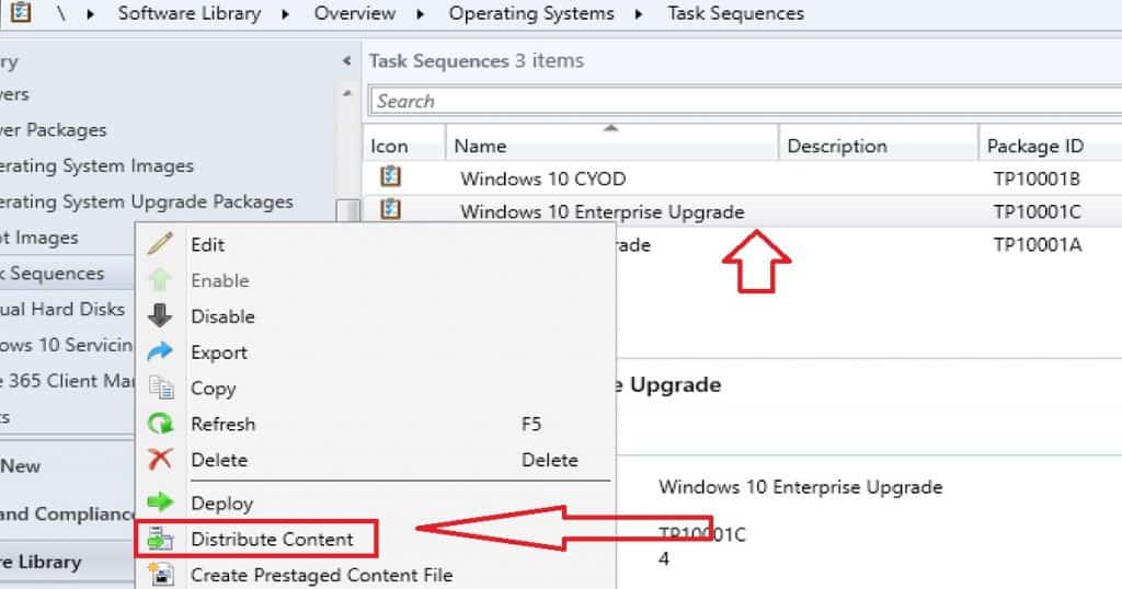 Windows 10 Upgrade Using SCCM Task Sequence - Fig.1