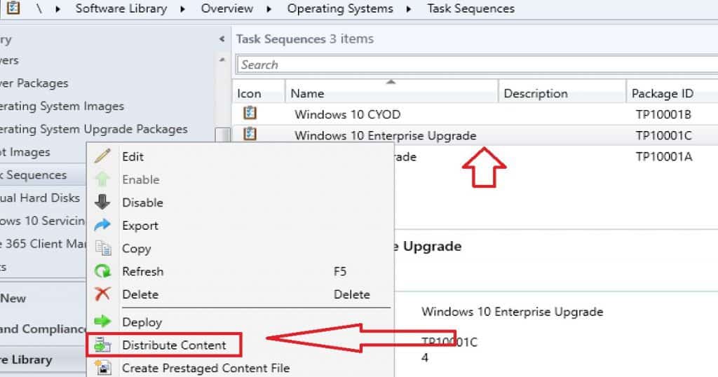 Windows 10 1709 Upgrade Using SCCM Task Sequence Windows 10 Upgrade Using SCCM Task Sequence