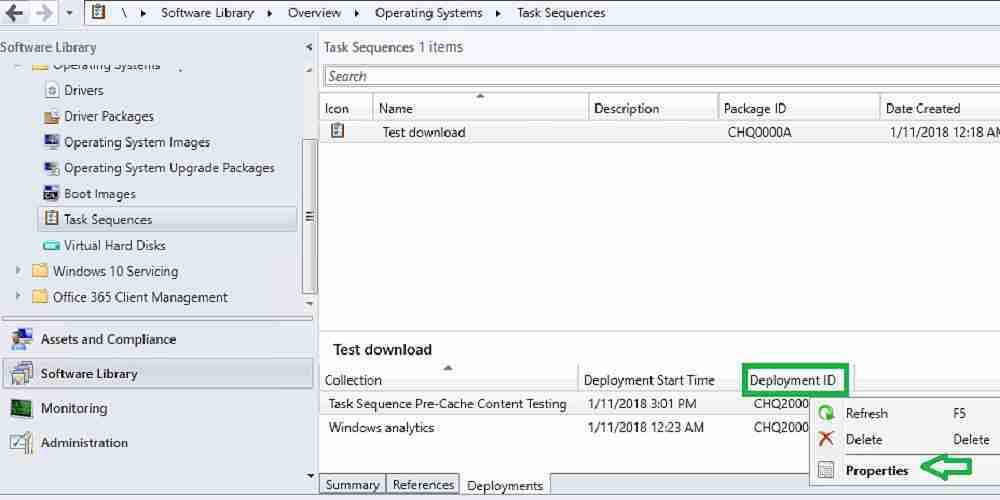 Configure SCCM Task sequence Pre-Cache Content - Part 1 2