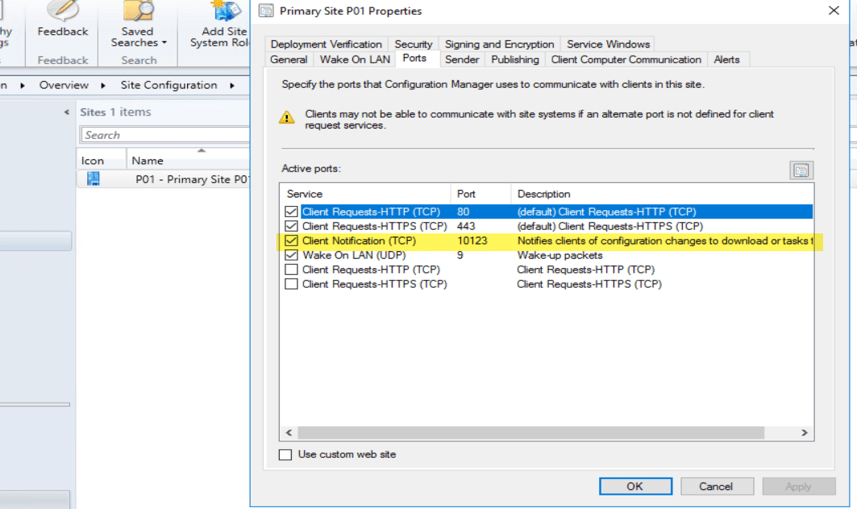 SCCM Client Online Status in SCCM Console