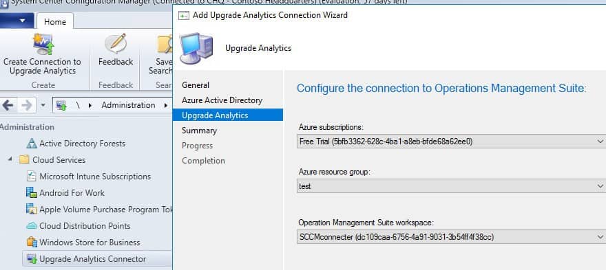 SCCM connection to Upgrade Readiness - Integrate Windows 10 Upgrade Readiness with SCCM - Part 2