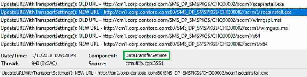 datatransfer.log Configure SCCM Task sequence Pre-Cache Content - Part 1 12