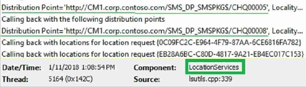 Content access service (CAS.log) Configure SCCM Task sequence Pre-Cache Content - Part 1 9