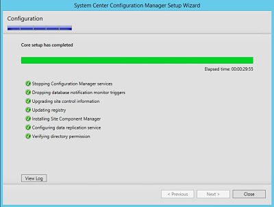 Migrate sccm db