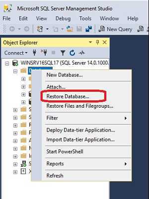 Migrate sccm db