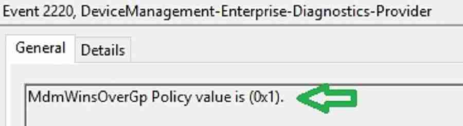 MDM wins over GPO Group Policy Vs Intune Policy 4