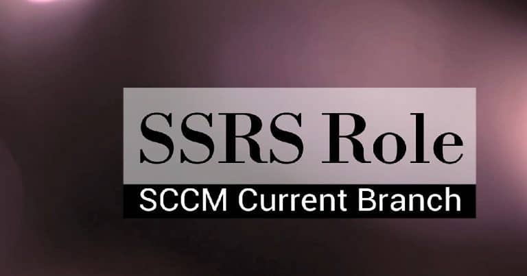 Setup Configure SCCM Reporting Services Point 1 SCCM CB Reporting Services Point