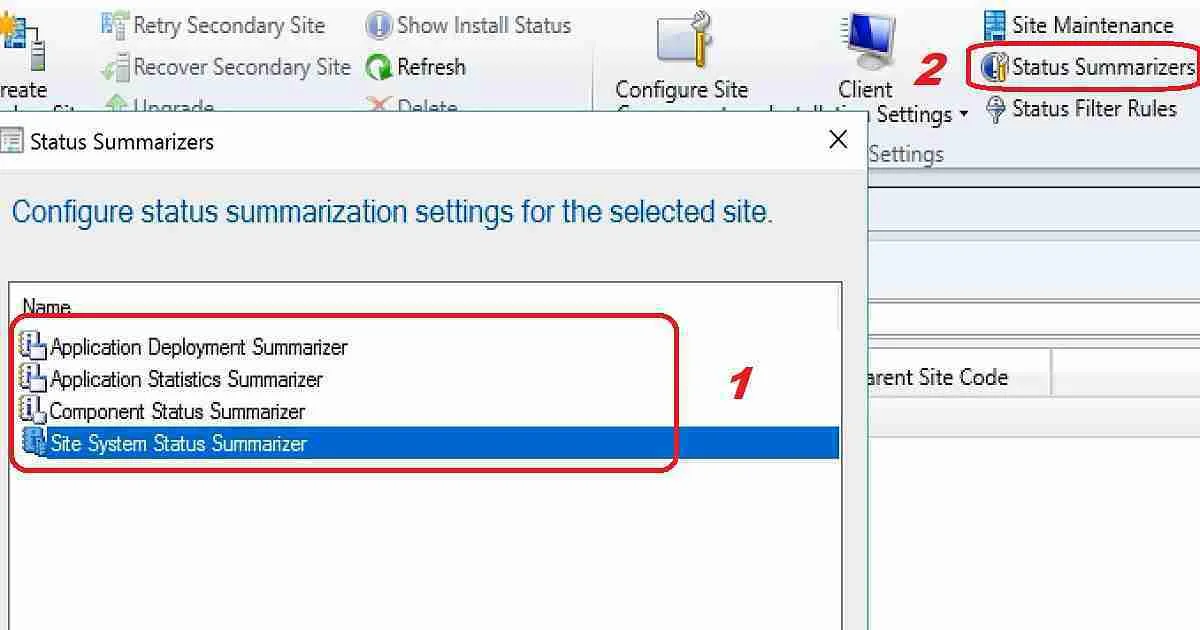 Reset SCCM CB Critical Site Component Status Summarizer Counter ConfigMgr - Fig.1