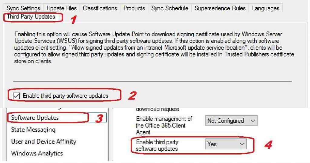 SCCM Patch Management Third Party Software Update