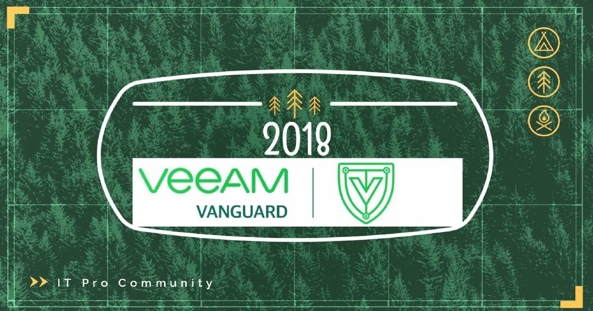 Veeam Vanguard 2018