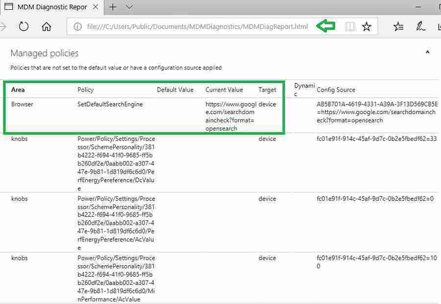 How to Set Google as Default Search Engine with CSP Intune Profiles 2