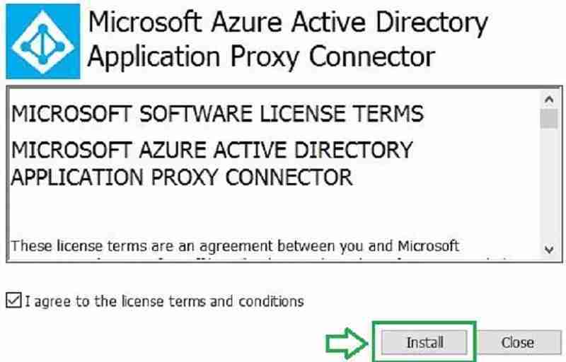 install Application proxy