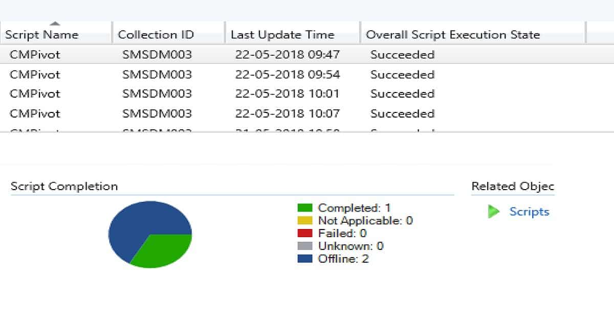 CMPivot Tool SCCM 1805