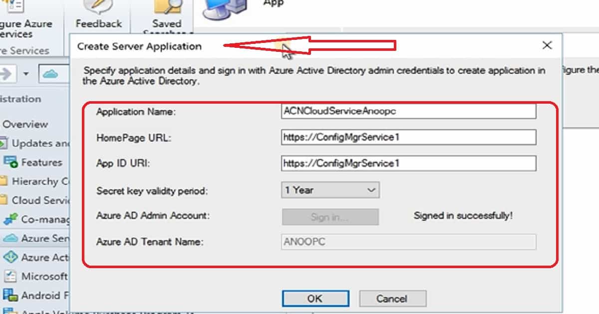 ConfigMgr SCCM Setup Co-Management CMG Azure Cloud Services - Fig.1