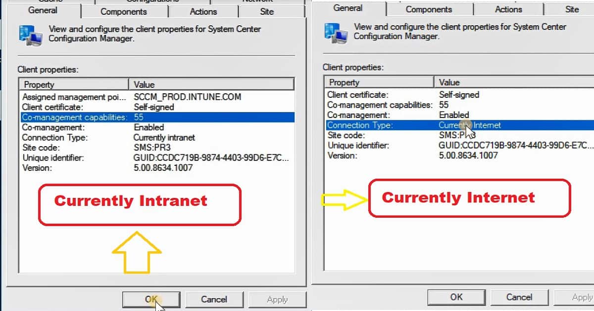 End User Experience of Windows 10 Co-Management