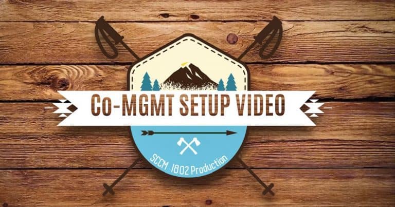 SCCM Co-Management Configuration Setup