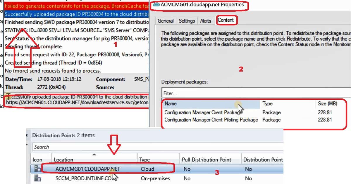 Download content using Cloud Management Gateway