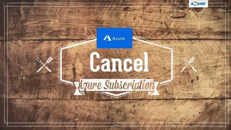 Cancel Azure Subscription