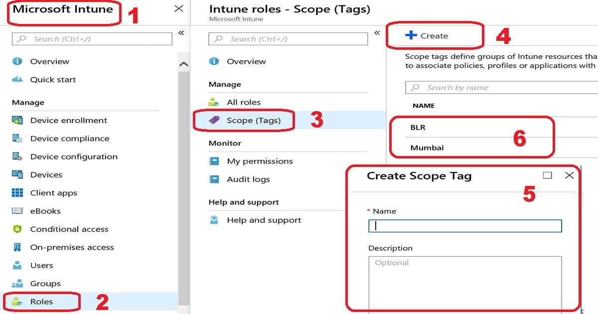 Intune Scope Tags How to Create Scope Tag