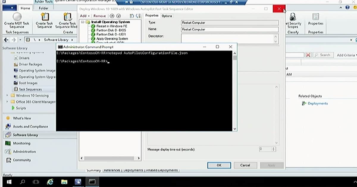 Windows Autopilot Deployment Scenarios - On-Prem Hybrid Domain Join -Fig.4