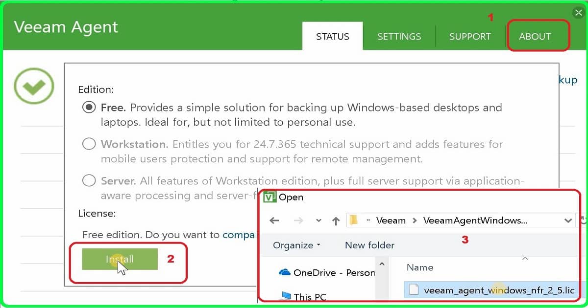 Windows Backup & Restore Tool - Veeam Agent for Windows - Fig.2