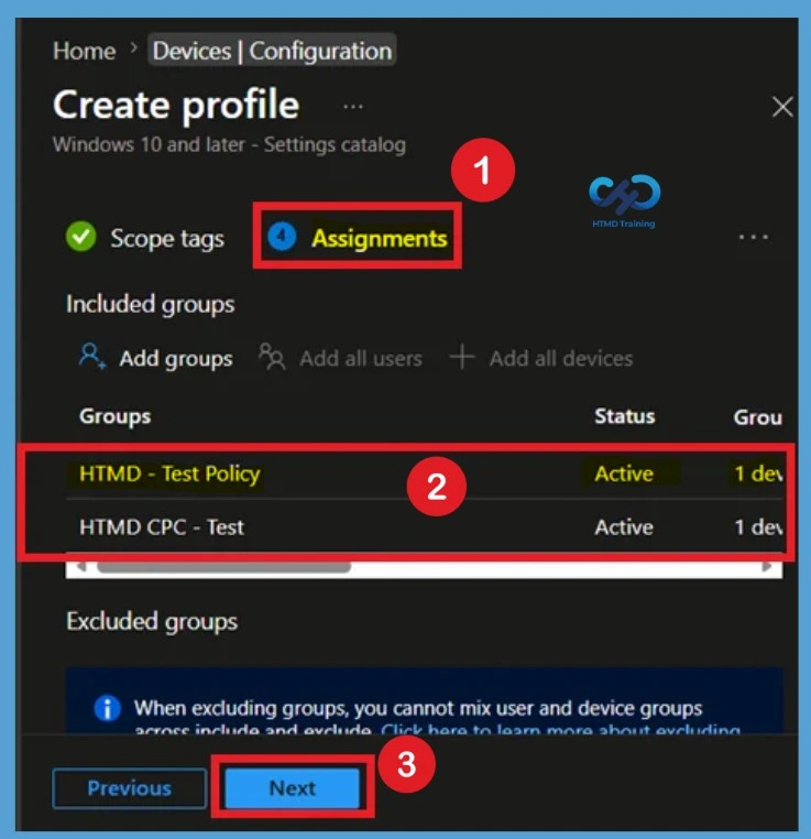 How to Block Personal Email Synchronization on Windows Devices with Intune- Fig.8
