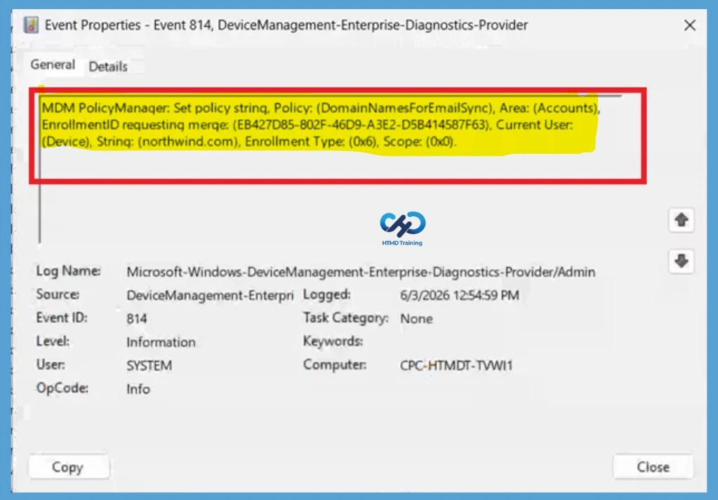 How to Block Personal Email Synchronization on Windows Devices with Intune- Fig.11