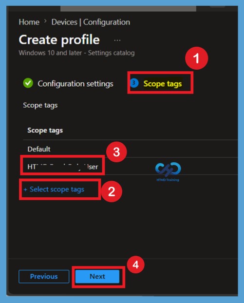 How to Block Personal Email Synchronization on Windows Devices with Intune- Fig.7
