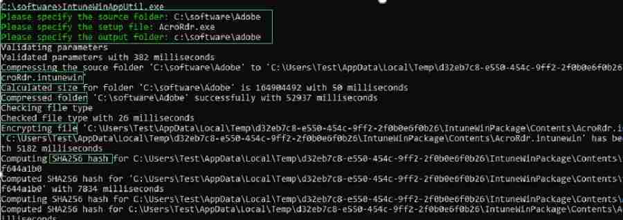 Intune Application Deployment using MSI EXE IntuneWin Formats - Fig.4