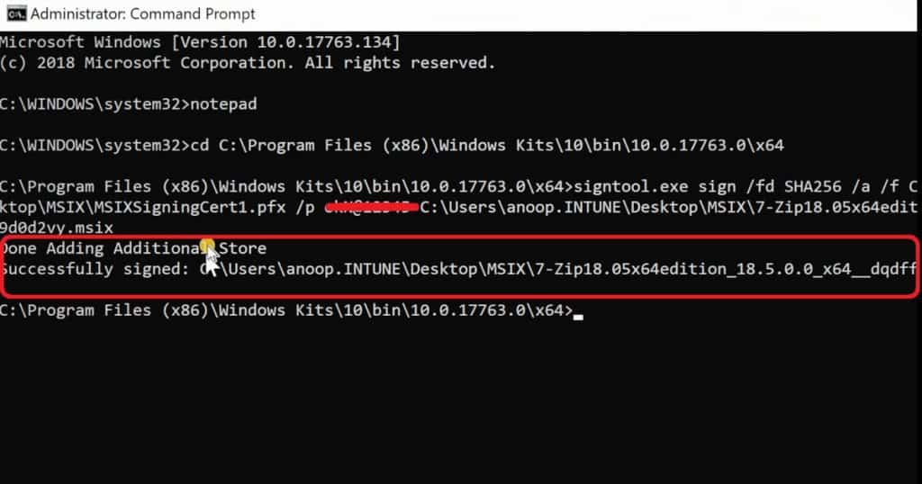 SCCM MSIX Conversion Process 13 Steps Guide 8 SCCM MSIX Conversion Process 13 Steps Guide - Fig.8