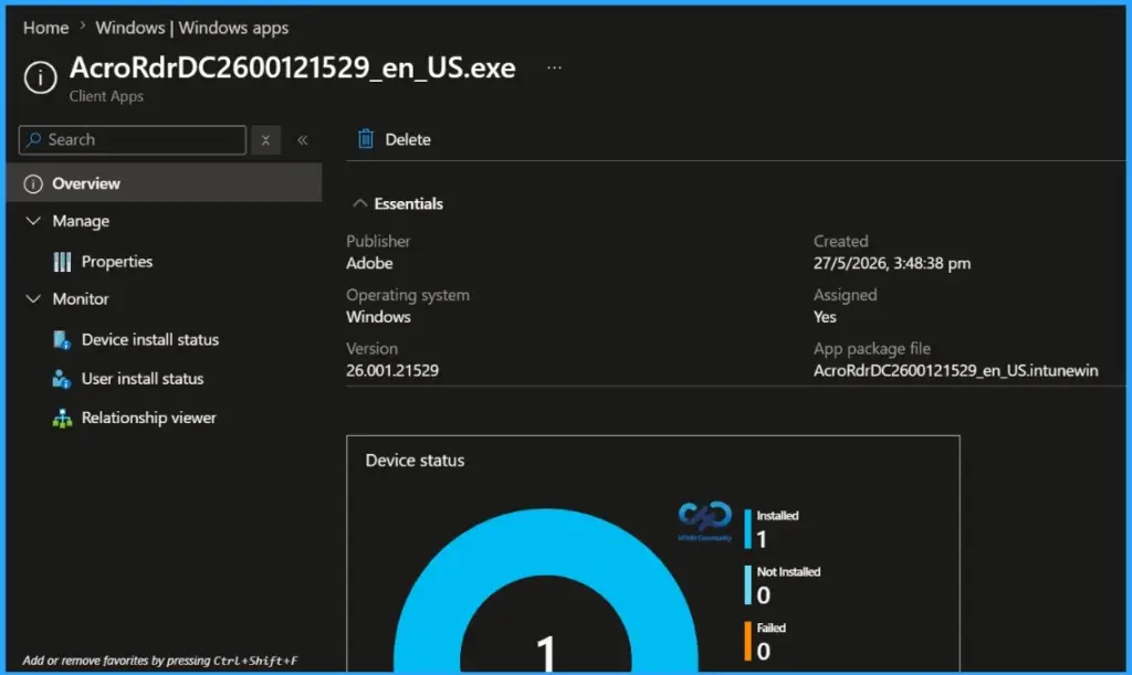 Complete Guide to Microsoft Intune Application Deployment using MSI EXE and IntuneWin Formats - Fig.18
