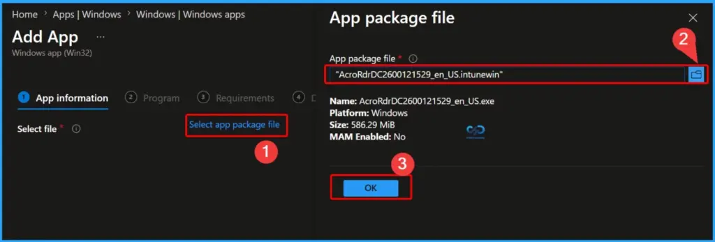 Complete Guide to Microsoft Intune Application Deployment using MSI EXE and IntuneWin Formats - Fig.6