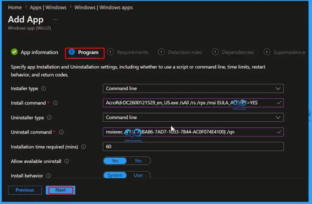 Complete Guide to Microsoft Intune Application Deployment using MSI EXE and IntuneWin Formats - Fig.8