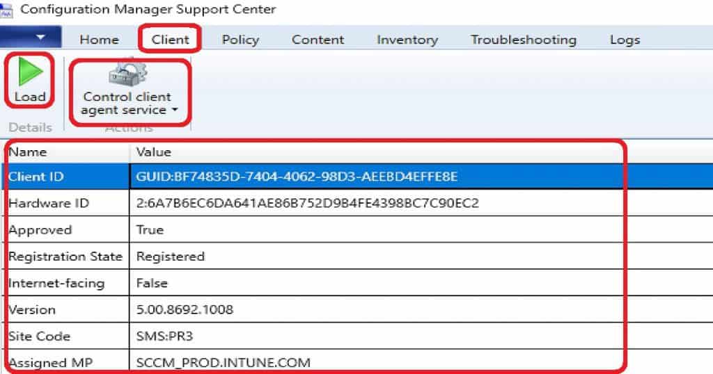 SCCM Troubleshooting Tool -Support Center ConfigMgrSupportCenter.exe 5 SCCM Troubleshooting Tool -Support Center ConfigMgrSupportCenter.exe - Fig.5