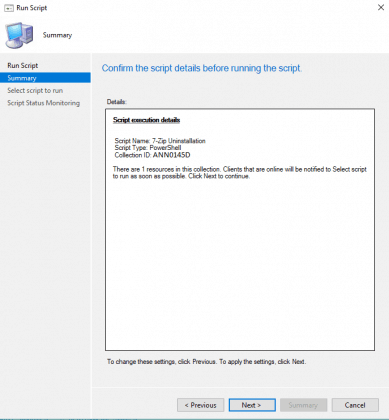 SCCM Run Script Step By Step Guide - Online SCCM Clients